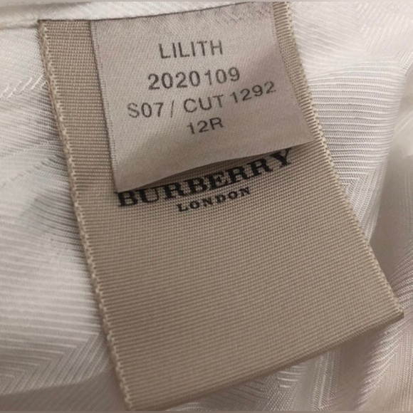 Burberry Lilith White Trench 12 - Picture 4 of 13